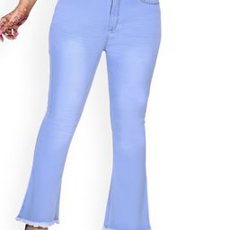 VBEAUTI Women Bootilicious Bootcut Light Fade Stretchable Jeans-image-34