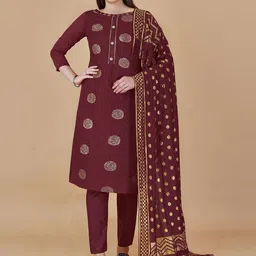 Maroosh Embellished Unstitched Dress Material-picture-32