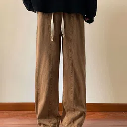 StyleCast x Revolte Men Straight Fit Light Fade Jeans-image-43