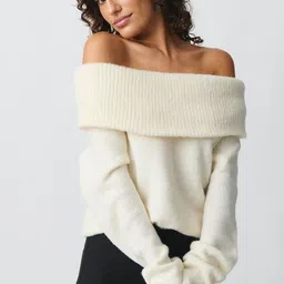 LULU & SKY Women Off Shoulder Pullover Sweaters-picture-19