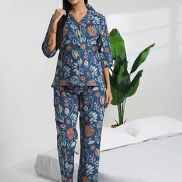Bannos Swagger Women Printed Night suit-image-92