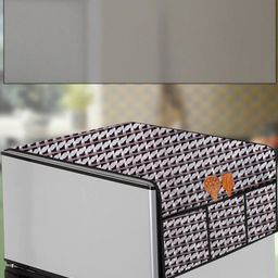 The Furnishing Tree Grey Printed Refrigerator Cover-picture-49