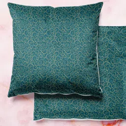 ArtzFolio Multicoloured Set of 2 Square Cushion Covers image 1