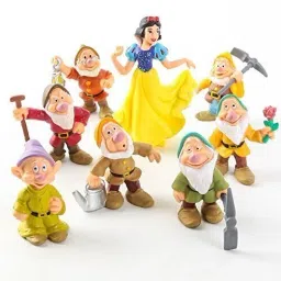 Snow White And The Six Dwarfs Toy Figure 7pcs/Set (6-10cm)-image-62