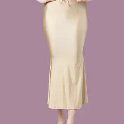TWIN BIRDS High Rise Stretchable Shimmer Saree Shape Wear With Side Slit-image-59