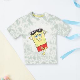 max Girls Graphic Printed Round Neck Pure Cotton T-shirt-image-76