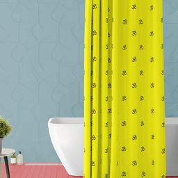 ArtzFolio Single Piece Waterproof Polyester Shower Curtain-image-96