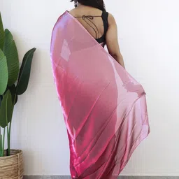 Anouk Rustic Ombre Poly Georgette Saree image 5