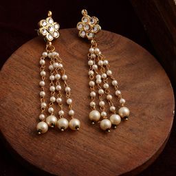 Ruby Raang Contemporary Drop Earrings-53