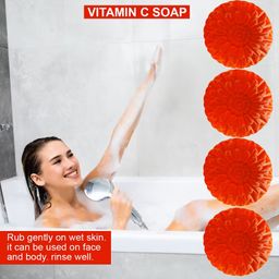 GROOVY Set Of 4 Nutmeg Nirvana Vitamin C Bath Soap - 100 g Each image 3
