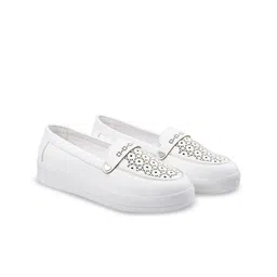 DressBerry Women Synthetic Leather Slip-On Loafer Shoes-15