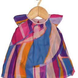 HERE&NOW Kids girls colourful A-Line Dress-image-59