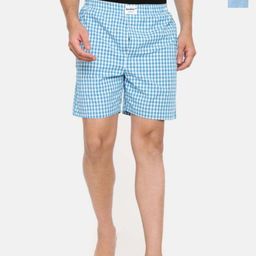 Bareblow Pack Of 2 Cotton Checked Woven Boxers BBBX41163S-image-84