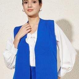 BRINNS V-Neck Front Open Waistcoat-picture-33