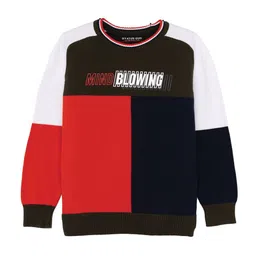 Status Quo Boys Colourblocked Pullover-picture-25