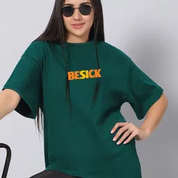 Besick Women Printed T-shirt-picture-0