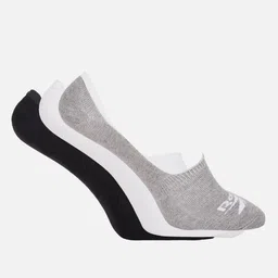 Reebok Men Pack Of 3 Pure Cotton Ankle Length Socks-40