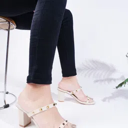 TRYME Ethnic Block Sandals image 5