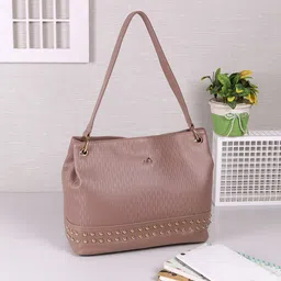 Metro Women Textured Embellished Shoulder Bag-40
