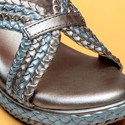 Fancy Nancy Embellished Wedge with Buckles image 3