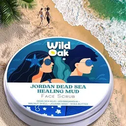 Wild Oak Joarden Dead Sea Healing Mud Face Scrub For De-tan & Even Skin Tone - 100 g-47
