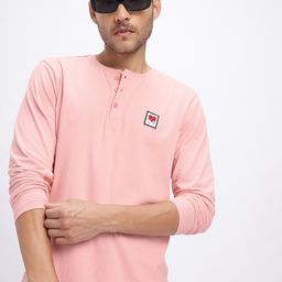 glitchez Henley Neck T-shirt-picture-39