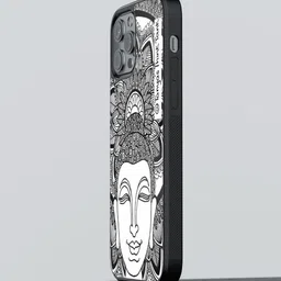 macmerise Abstract Printed iPhone 13 Pro Back Case Mobile Accessories-image-59
