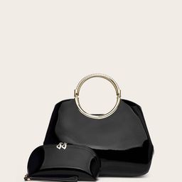 RAVE PU Structured Handheld Bag-image-24