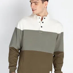 Status Quo Men Striped Hooded Sweatshirt-image-45