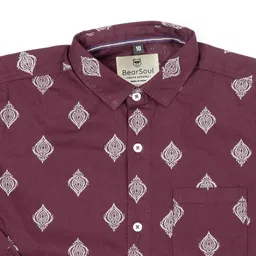 BEARSOUL Boys Cotton Regular Fit Printed Casual Shirt-picture-30