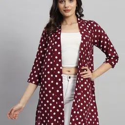 Curvydrobe Women Printed Shrug-51
