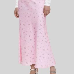 LULU & SKY Printed Straight Maxi Slip Skirt-picture-32