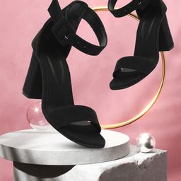 LA FASHUB Block Sandals-47