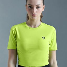 SG Women Solid Round Neck T-shirt-image-98