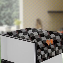 The Furnishing Tree Brown Plastic Refrigerator Cover-image-88