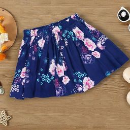 YK Girls Printed Cotton Skirts-30