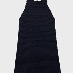 Mango Kids Girls Self Design A-Line Dress-picture-40