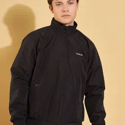 Dollar Men Water Resistant Outdoor Bomber with Embroidered Jacket-image-78