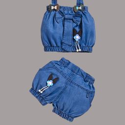 DRYSUN Blue Viscose Rayon Clothing Set-image-83
