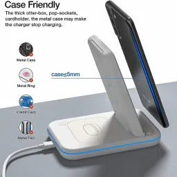 UNIGEN UNIDOCK 350 23W Wireless Station with Adapter for All Compatible Device Charging Pad image 3