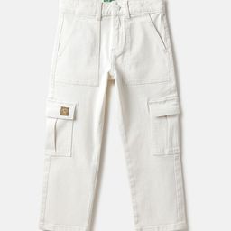 United Colors of Benetton Boys Straight Fit Mid-Rise Jeans-image-9