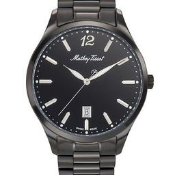 Mathey-Tissot Men Dial & Stainless Steel Bracelet Style Straps Analogue Watch H411MNN-44