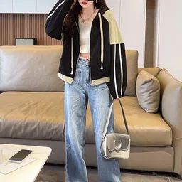 JC Mode Women Colourblocked Sweatshirt-image-43