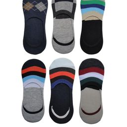 VOICI Unisex No Show Pair Of 6 Loafer Socks-image-85