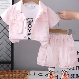 StyleCast x Revolte Boys Short Sleeves Shirt And T-shirt With Shorts-image-56