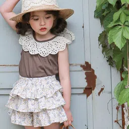 LULU & SKY Flutter Sleeve Top-picture-1