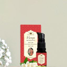 HERBS & GREENS Kumkumadi Varnya Advanced Skin Brightening Anti Aging Face Serum - 10 ml-47