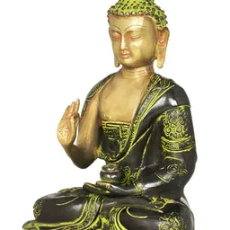 Exotic India Green Buddha Idol Showpiece-image-13