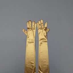 TIPY TIPY TAP Women Satin Elbow Length Gloves-picture-3