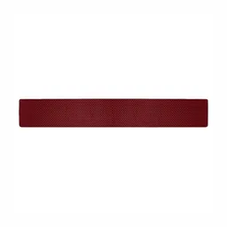 Homerz Maroon Geometric Textured Rectangular 6 Seater Velvet Dining Table Runner image 3